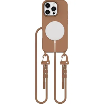Pouzdro na mobilní telefon KRYT TECH-PROTECT MAGNECKLACE MAGSAFE IPHONE 16 PRO CHOCOLATE BROWN