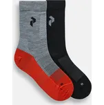 PONOŽKY PEAK PERFORMANCE HIKING SOCK 2-PACK BLACK