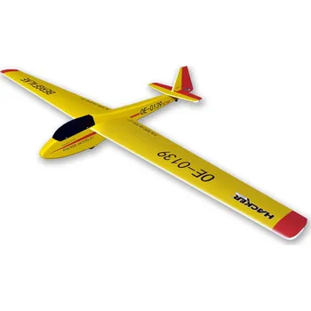 RC model letadla BERGFALKE ARF ŽLUTÝ foil covered