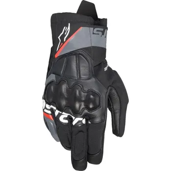 Moto rukavice Rukavice COROZAL 3 DRYSTAR, ALPINESTARS (černá/tmavě šedá/červená fluo) 2026 XL