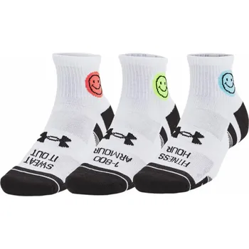 Under Armour Ponožky Performance Tech (3 páry) - bílé XL