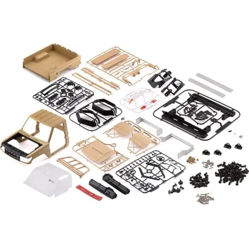 RC model auta Killerbody Killerbody karosérie 1:10 Toyota Land Cruiser 70 písková (Traxxas TRX-4)