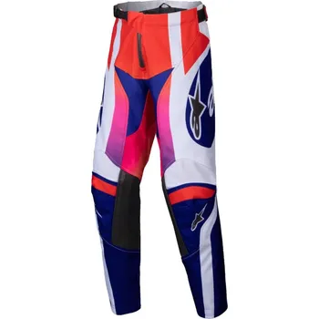 Moto kalhoty Kalhoty RACER WURX, ALPINESTARS, dětské (multicolor/bílá) 2025 24
