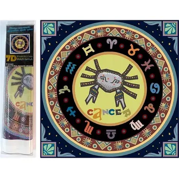 Diamantové malování Norimpex 7D Znamení zvěrokruhu Rak 30 × 30 cm