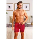 ČERVENO-ČERNÉ KOSTKOVANÉ PÁNSKÉ TRENÝRKY Velikost: S