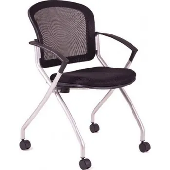 Jednací židle Office Pro METIS DK 10 ČERNÁ