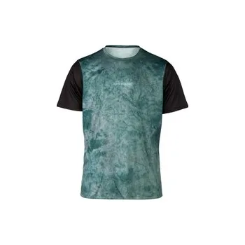 cyklistický dres dres FORCE MTB MOVE krátký rukáv, tm. zelený, velikost XXL