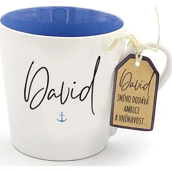 Stolování Nekupto Hrnek se jménem DAVID Original