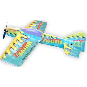 RC model letadla Zoom Zoom 4D ARF modrý