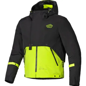 Moto bunda Bunda MOOTANT WATERPROOF PARKA, ALPINESTARS (černá/žlutá fluo) 2026 L