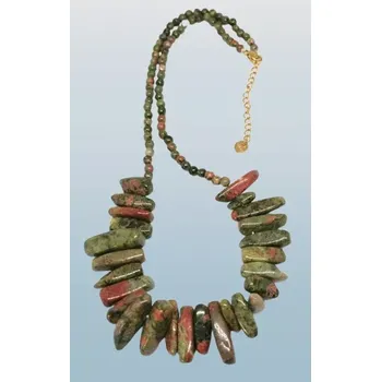 Náhrdelník Unakitový náhrdelník NOVINKA