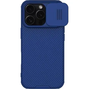 Pouzdro na mobilní telefon Nillkin CamShield PRO Magnetic Zadní Kryt pro Apple iPhone 16 Pro Blue