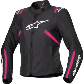Moto bunda Bunda STELLA T-SPS 2 WATERPROOF, ALPINESTARS (černá/bílá/růžová) 2026 M