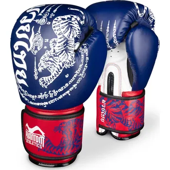 Boxerské rukavice PHANTOM Boxerské rukavice Muay Thai - modré 14 oz
