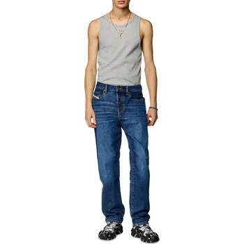 Pánské džíny DŽÍNY DIESEL 2020 D-VIKER TROUSERS BLUE