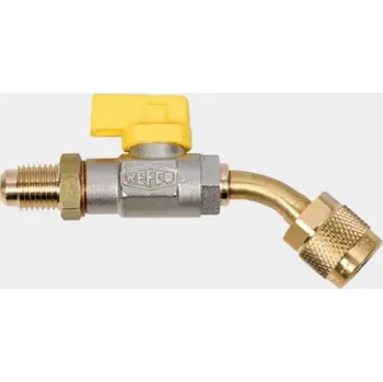 Ventil REFCO Ventil uzavírací 1/4 Y-45°