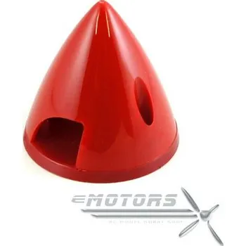 RC náhradní díl 70mm kužel pro pevnou vrtuli plast - Červený