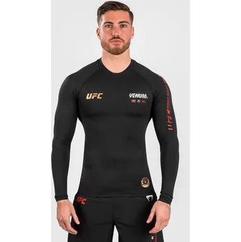 Sportovní oblečení Rashguard VENUM UFC Adrenaline Fight Week Dl. rukávem - black L