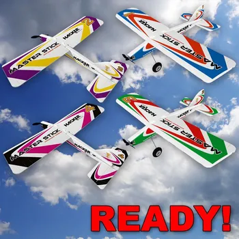 RC vybavení Master Stick RTF++ nainstalován PS a serva