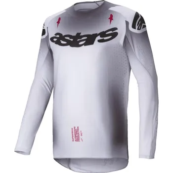 Moto bunda Dres SUPERTECH MAKER, ALPINESTARS (stříbrná/černá) 2025 XL