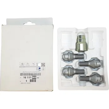 Plechové kolo Bezpečnostní šrouby kol Citroën/Peugeot pro alu disky, sada, 1611196580