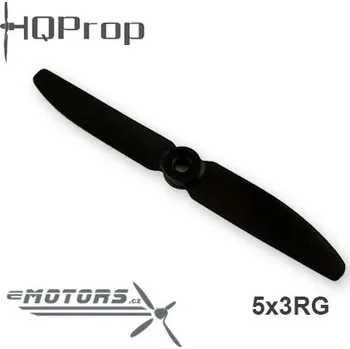 RC náhradní díl HQProp 5x3 dvoulistá vrtule CW - Černá SPS