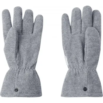 Módní doplněk Dětské FLEECOVÉ prstové rukavice Reima VARMIN - šedý melír velikost rukavic: 5/6