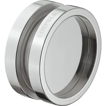 Dveřní kování Häfele Oboustranné madlo na skleněné dveře TAXO / Lesklý chrom