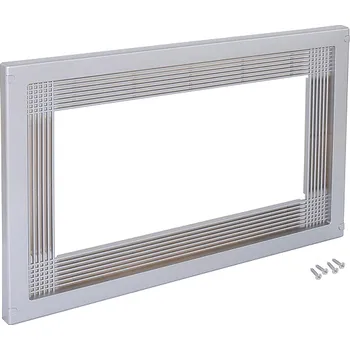 Emuca Vestavný rám mikrovlnné trouby 600 mm / Kovově šedý