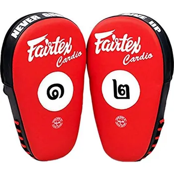 Lapa na box a MMA Lapy Fairtex FMV12 - červenočerné