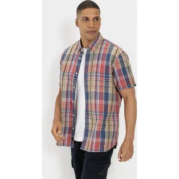 KOŠILE CAMEL ACTIVE SHORTSLEEVE SHIRT FADED RED