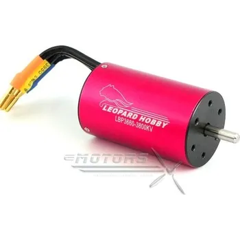 RC model letadla LEOPARD LBP3660-2.5D KV3800 4-polový Inrunner Brushless Motor