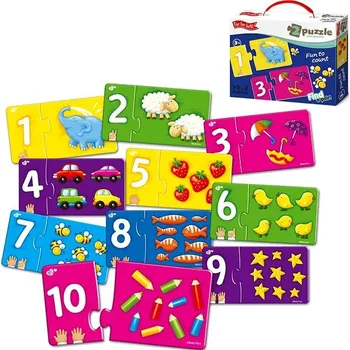 Puzzle Far Far Land Puzzle Pairs Nauč se počítat