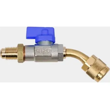 Ventil REFCO Ventil uzavírací 1/4 B-45°