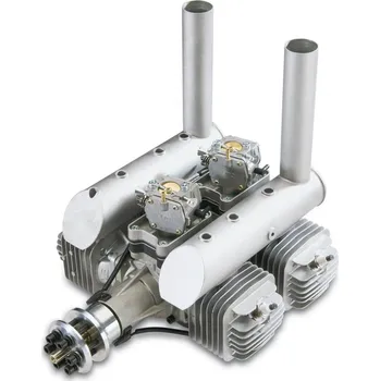 Vodácké vybavení DLE222-Benzínový čtyřválcový modelářský motor