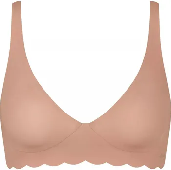Podprsenka Dámská podprsenka ZERO Microfibre 2.0 Soft bra - Sloggi angora (6308) 000S