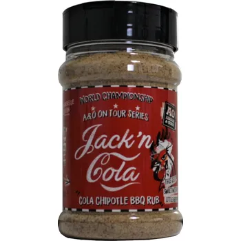 Koření BBQ koření Jack & Cola Rub 260g Angus&Oink