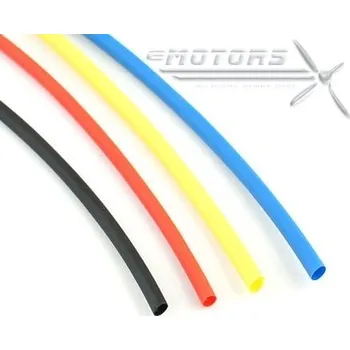 elektrický kabel Smršťovací bužírka 2mm (1m) černá