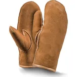 Kreibich&Fellhof Kožešinové palčáky BASIC Barva: hnědá, Velikost: 8