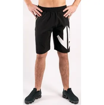 Pánské oblečení Pánské Fitness šortky VENUM Arrow Loma Signature - černo/bílé S
