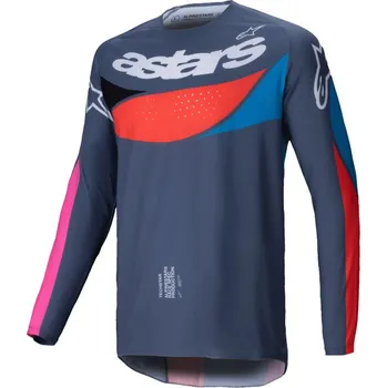 Moto oblečení Dres TECHSTAR DREEM, ALPINESTARS (šedá/multicolor) 2025 XL