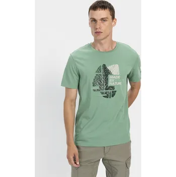 TRIČKO CAMEL ACTIVE T-SHIRT 1/2 ARM GREEN