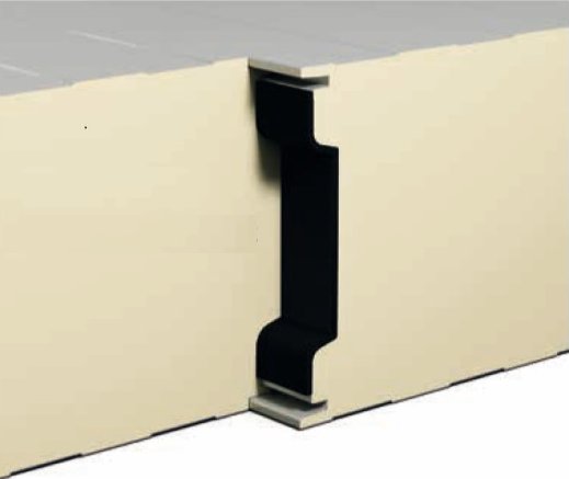 Marcegaglia - Isopan PIR iz. panel 1x4 m 060 mm RAL9010
