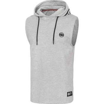 Pánské tílko Pitbull West coast Pánské tílko s kapucí Mercado Hilltop - šedé M