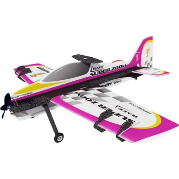 RC model letadla SUPER ZOOM RACE ARF růžový