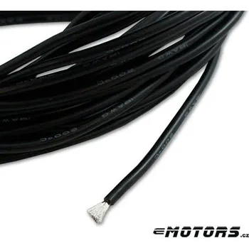 elektrický kabel Kabel 20AWG BLACK (10cm)