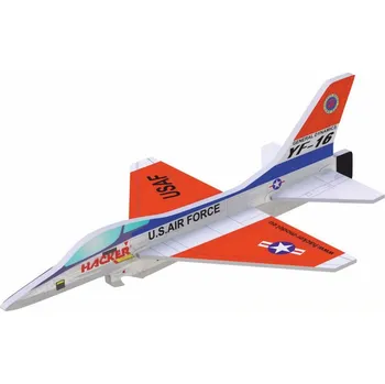 RC model letadla Vystřelovací letadlo - F16 - red