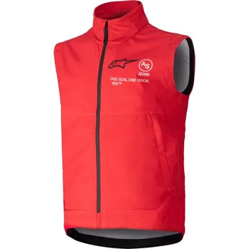 Moto bunda Vesta TECHSTAR SOFTSHELL, ALPINESTARS (červená) 2026 XL