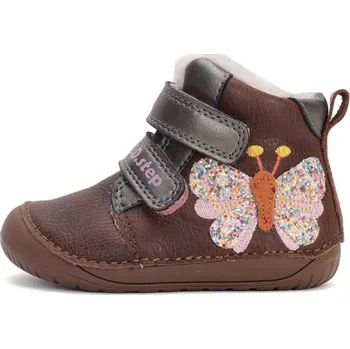 Dívčí sněhule D.D.Step Barefoot zimní boty W070-42522A Chocolate EUR 24