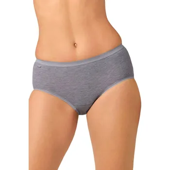 Kalhotky Dámské kalhotky Basic midi grey - Sloggi šedá M